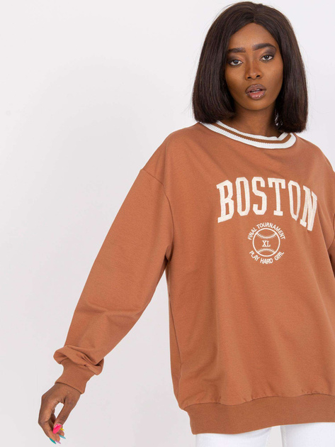Jasnobrązowa dresowa bluza oversize Louna 