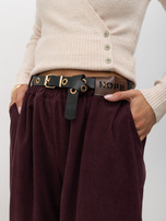 Jasnobeżowy elegancki sweter z domieszką wełny